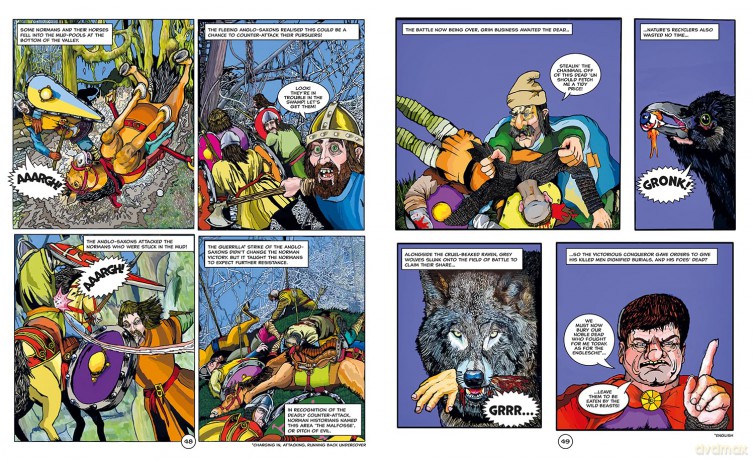 1066: The Battle of Hastings: A Graphic Novel - Stuart Douch [KOMIKS]