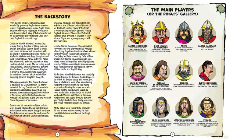 1066: The Battle of Hastings: A Graphic Novel - Stuart Douch [KOMIKS]