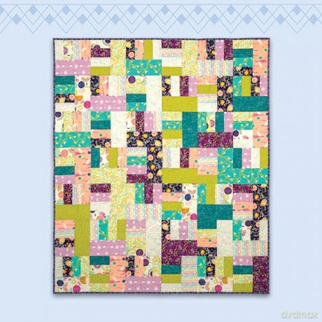 10-Inch Square Quilt Block Book: 40+ Quilt Patterns Using Your Favorite Pre-Cuts - Carolina Moore [KSIĄŻKA]