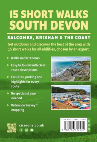 15 Short Walks in South Devon - Salcombe, Brixham and the coast - Holly Scrivener [KSIĄŻKA]