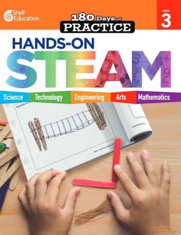 180 Days: Hands-On STEAM for Grade 3: Practice, Assess, Diagnose - Kristin Kemp [KSIĄŻKA]