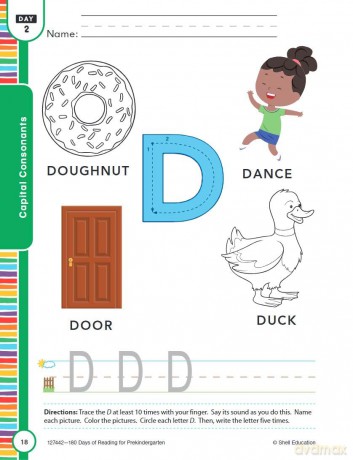 180 Days: Reading for Prekindergarten: Practice, Assess, Diagnose - Darcy Mellinger [KSIĄŻKA]