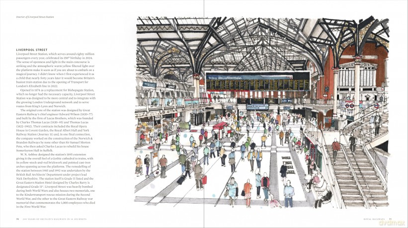 200 Years of Britain's Railways in 14 Journeys - Sherin Aminossehe [KSIĄŻKA]