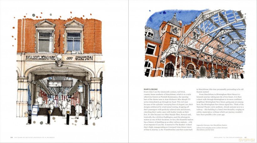 200 Years of Britain's Railways in 14 Journeys - Sherin Aminossehe [KSIĄŻKA]