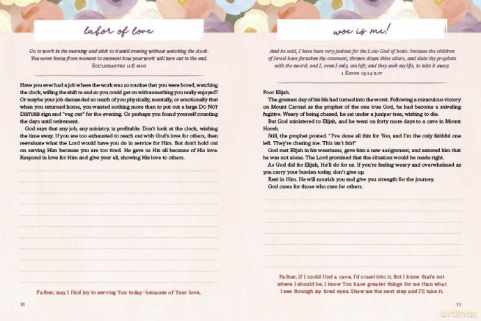 3-Minute Devotions for Women Journal - Compiled by Barbour Staff [KSIĄŻKA]
