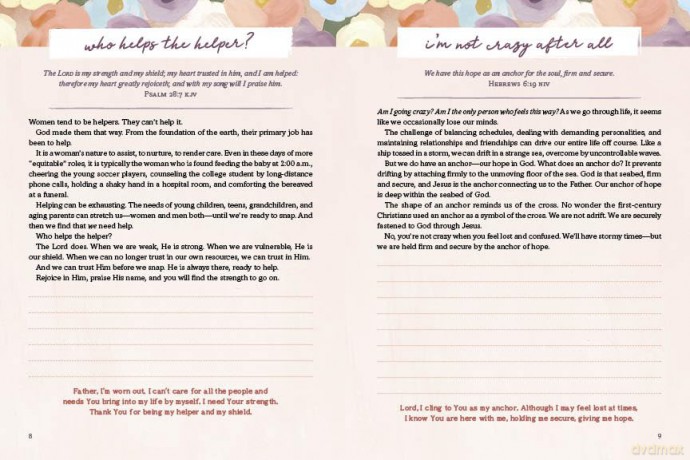 3-Minute Devotions for Women Journal - Compiled by Barbour Staff [KSIĄŻKA]