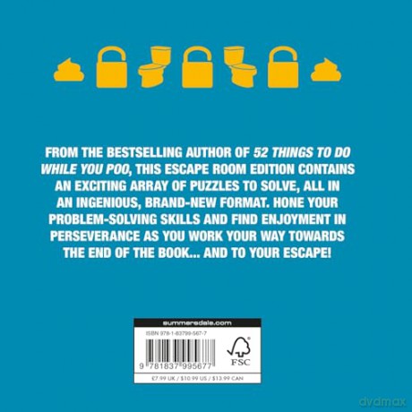 52 Things to Do While You Poo: The Escape Room Edition: The Escape Room Edition - Hugh Jassburn [KSIĄŻKA]