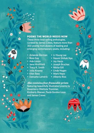 A Boxful of Poetry: Three Contemporary Anthologies with Four Illustrated Poem Cards; How to Love the World, The Path to Kindness, and the Wonder of Small Things - James Crews [KSIĄŻKA]