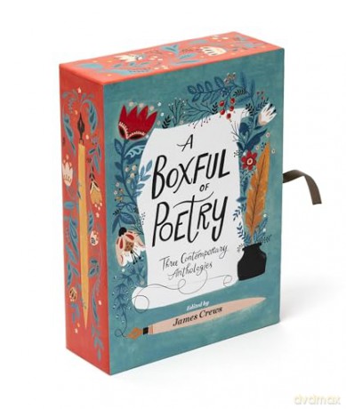 A Boxful of Poetry: Three Contemporary Anthologies with Four Illustrated Poem Cards; How to Love the World, The Path to Kindness, and the Wonder of Small Things - James Crews [KSIĄŻKA]