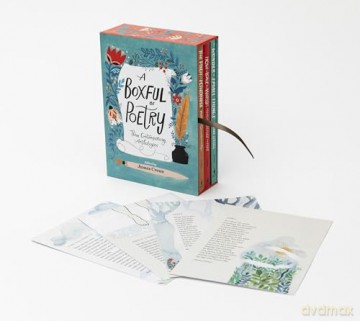 A Boxful of Poetry: Three Contemporary Anthologies with Four Illustrated Poem Cards; How to Love the World, The Path to Kindness, and the Wonder of Small Things - James Crews [KSIĄŻKA]