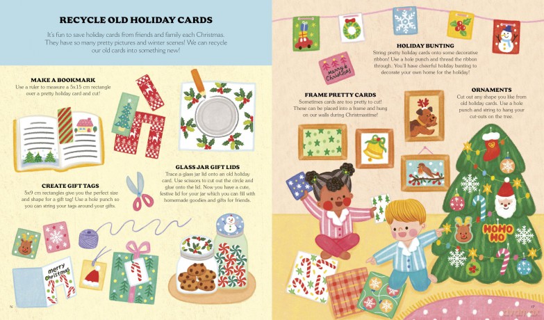 A Christmas Treasury of Recipes, Crafts, and Wisdom - Angela Ferraro-Fanning [KSIĄŻKA]
