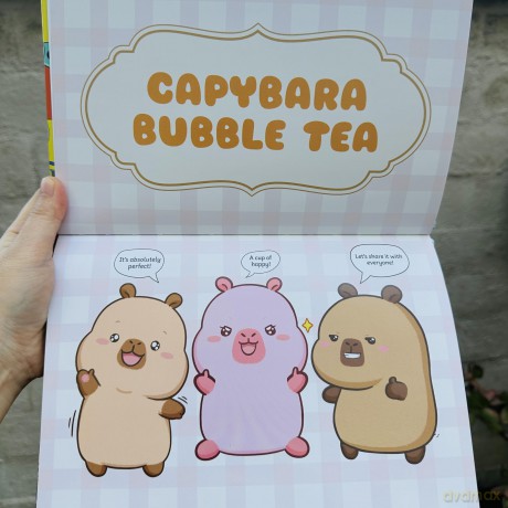 A Cup of Happy: Capybara Bubble Tea - Helen H Wu [KSIĄŻKA]