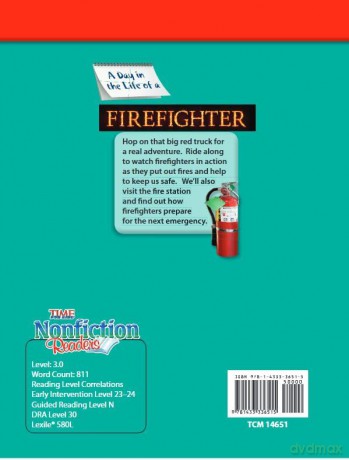 A Day in the Life of a Firefighter: Informational Text - Diana Herweck [KSIĄŻKA]
