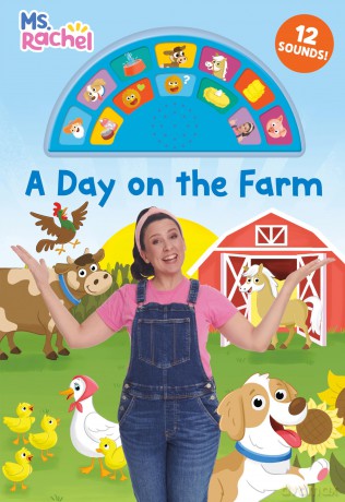 A Day on the Farm: Soundboard With 12 Sounds - Mr. Aron [KSIĄŻKA]