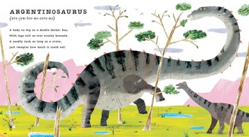 A First Book of Dinosaurs: Meet the dinosaurs in this funny and colourful collection of over 30 poems all about prehistoric creatures - Simon Mole [KSIĄŻKA]
