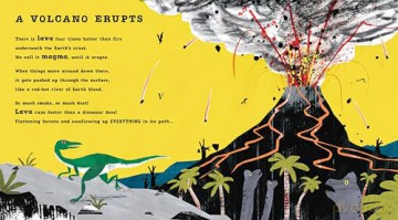 A First Book of Dinosaurs: Meet the dinosaurs in this funny and colourful collection of over 30 poems all about prehistoric creatures - Simon Mole [KSIĄŻKA]