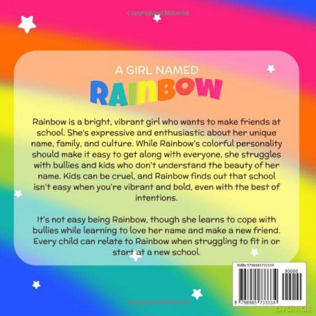 A Girl Named Rainbow - Krystaelynne Sanders Diggs [KSIĄŻKA]