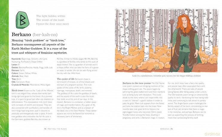 A Guide to Reading the Runes: Harness the wisdom and power of the ancient Norse symbols - Laura Daligan [KSIĄŻKA]