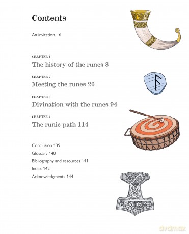 A Guide to Reading the Runes: Harness the wisdom and power of the ancient Norse symbols - Laura Daligan [KSIĄŻKA]