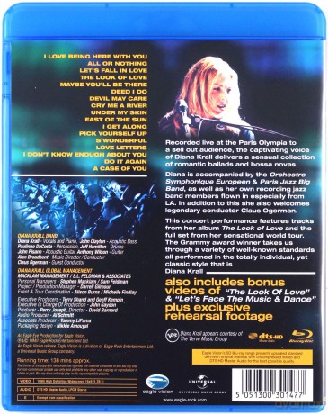 Diana Krall: Live In Paris [Blu-Ray]