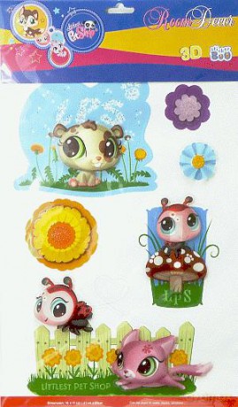 Dekoracja Ścienna Pet Shop /7840/ [GADŻET]