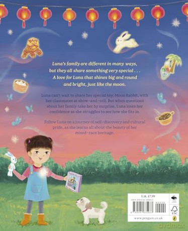 A Love as Full as the Moon: A heartwarming picture book about identity and belonging - Lucy Tandon Copp [KSIĄŻKA]