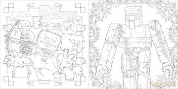 A Minecraft Movie Official Coloring Book - Mojang AB [KSIĄŻKA]