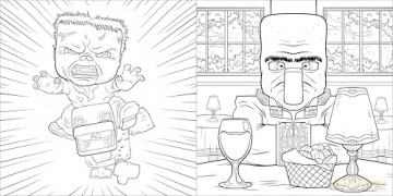 A Minecraft Movie Official Coloring Book - Mojang AB [KSIĄŻKA]