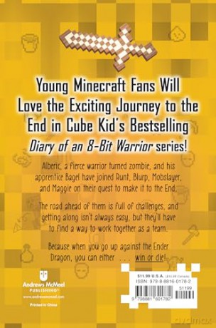 A Noob's Diary of an 8-Bit Warrior Book: Welcome to the End - Cube Kid [KSIĄŻKA]