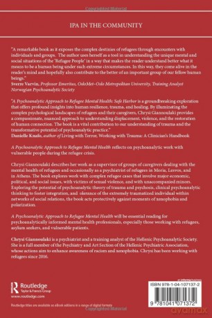 A Psychoanalytic Approach to Refugee Mental Health: Safe Harbor - Chrysi Giannoulaki [KSIĄŻKA]