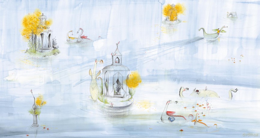 A Rainy Dragon Day - Julie Völk [KSIĄŻKA]