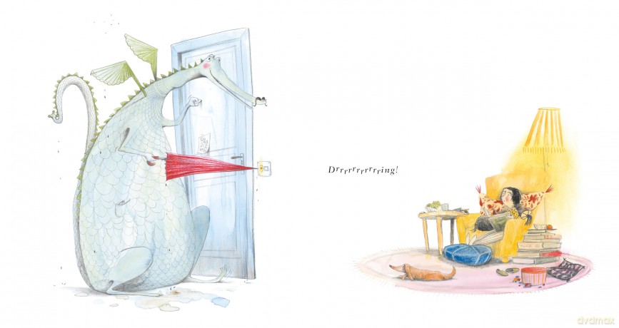 A Rainy Dragon Day - Julie Völk [KSIĄŻKA]