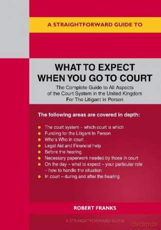 A Straightforward Guide to What to Expect When You Go To Court - Robert Franks [KSIĄŻKA]