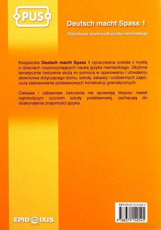 Deutsch Macht Spass 1 - Bernard Pyrgies [KSIĄŻKA]