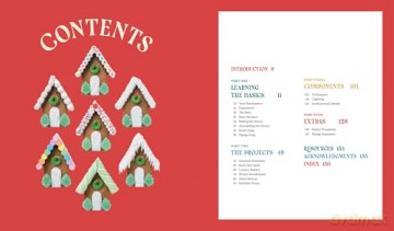 A Year of Gingerbread Houses: Tips and Tricks for Baking, Assembling, and Decorating - Kristine Samuell [KSIĄŻKA]