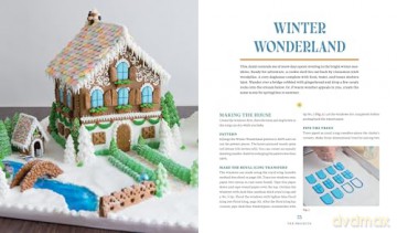A Year of Gingerbread Houses: Tips and Tricks for Baking, Assembling, and Decorating - Kristine Samuell [KSIĄŻKA]