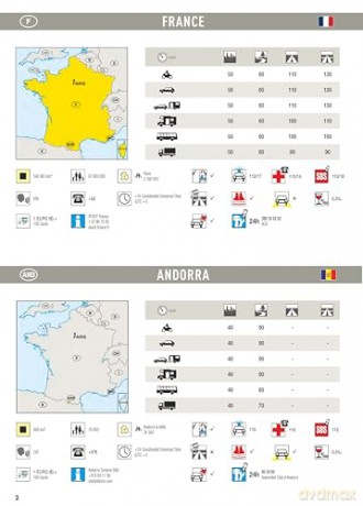 AA Easy Read France 2026 spiral bound [KSIĄŻKA]