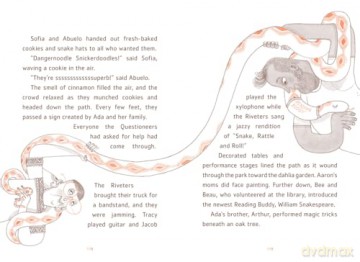 Aaron Slater and the Sneaky Snake: The Questioneers Book #6 - Andrea Beaty [KSIĄŻKA]