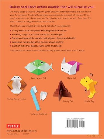 Action Origami: Paper Toys that Fly, Hop, Twirl, Shake and Surprise! - Isamu Sasagawa [KSIĄŻKA]