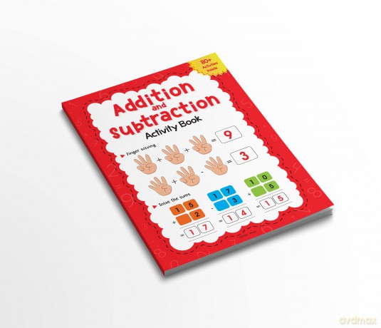Addition and Subtraction Activity Book For Children - 80+ Activities Inside - Wonder House Books [KSIĄŻKA]