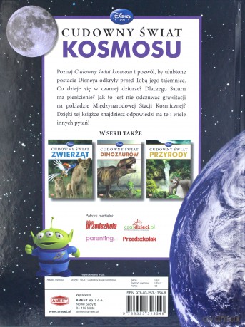 Disney Ucz Się Z Nami. Cudowny Świat Kosmosu - Praca Zbiorowa [KSIĄŻKA]
