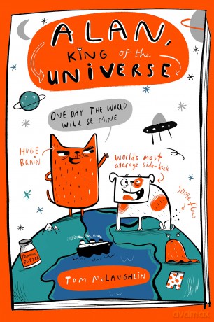 Alan, King of the Universe: the hilariously chaotic graphic novel for kids - Tom McLaughlin [KSIĄŻKA]