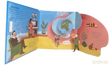 Albert Einstein: A Pop Up Book - Jamie Collins [KSIĄŻKA]