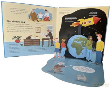 Albert Einstein: A Pop Up Book - Jamie Collins [KSIĄŻKA]