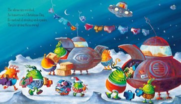 Aliens Love Panta Claus - Claire Freedman [KSIĄŻKA]