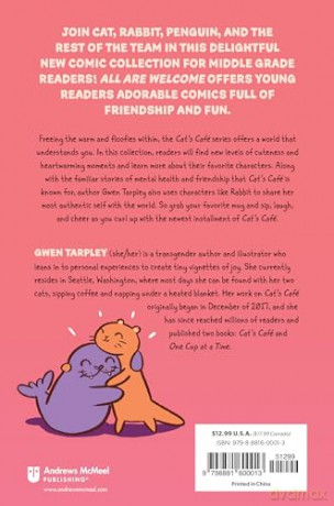 All Are Welcome: A Cat's Café Collection: A Cat's Café Collection - Gwen Tarpley [KSIĄŻKA]