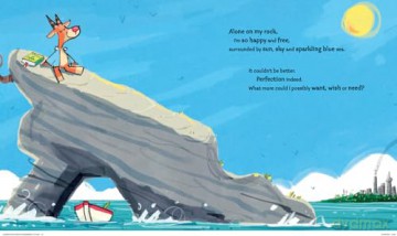 Alone on My Rock: A heart-warming new illustrated picture book - perfect for young readers - Smriti Halls [KSIĄŻKA]