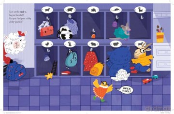 Alpaca Goes Back-a to School: A Picture Book - Sudipta Bardhan-Quallen [KSIĄŻKA]