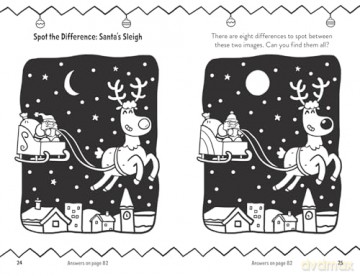 Amazing Christmas Puzzles and Quizzes: A new children's illustrated activity book for 2025, packed with festive-themed brain teasers. - Caroline Rowlands [KSIĄŻKA]