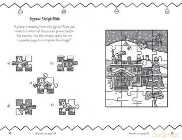 Amazing Christmas Puzzles and Quizzes: A new children's illustrated activity book for 2025, packed with festive-themed brain teasers. - Caroline Rowlands [KSIĄŻKA]